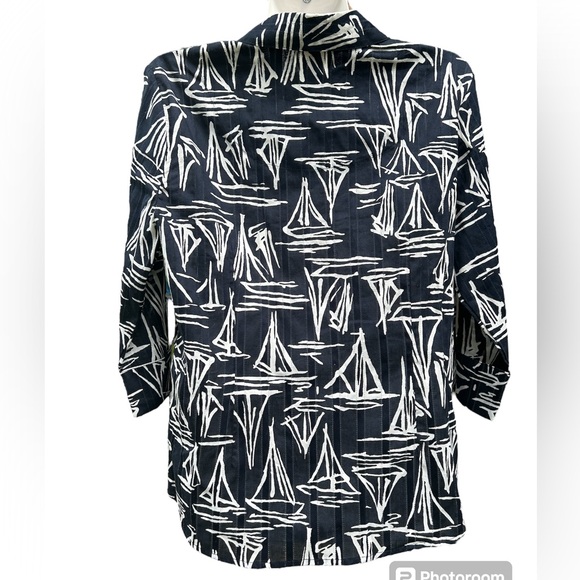 Allison Daley Sailboat Shirt - Picture 2 of 9